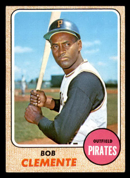 1968 Topps Baseball #150 Roberto Clemente Pirates EX-MT 564888
