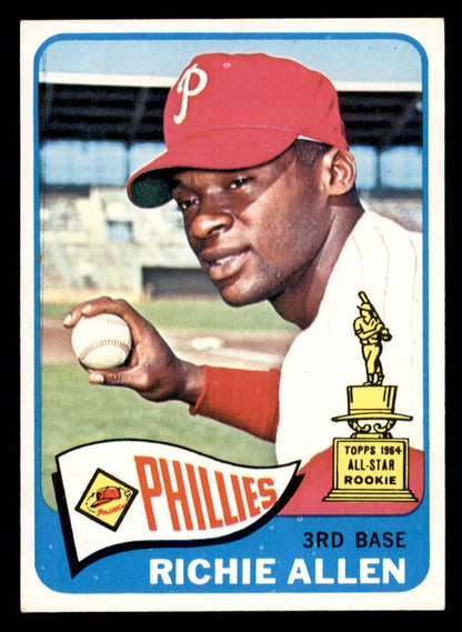 1965 Topps Baseball #460 Richie Allen Phillies EX-MT 564901