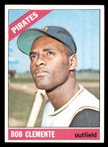 1966 Topps Baseball #300 Roberto Clemente Pirates EX-MT 564904