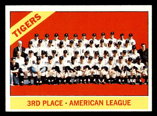 1966 Topps Baseball #583 Detroit Tigers Team EX-MT 564912