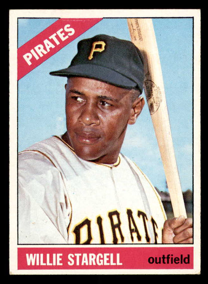 1966 Topps Baseball #255 Willie Stargell Pirates EX-MT 564917