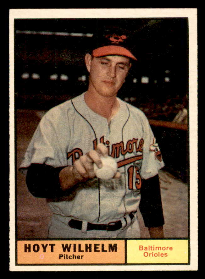 1961 Topps Baseball #545 Hoyt Wilhelm Orioles NR-MT 564919