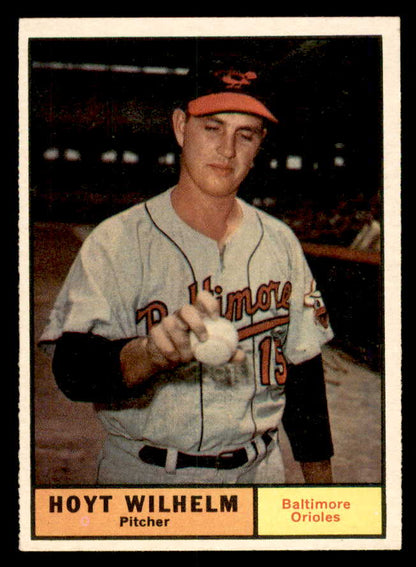 1961 Topps Baseball #545 Hoyt Wilhelm Orioles NR-MT 564919