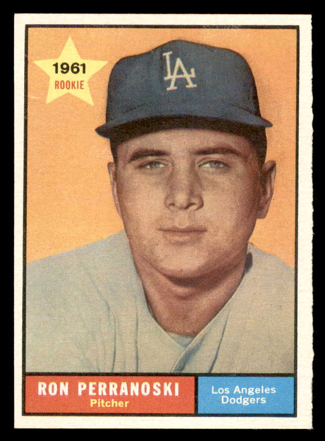 1961 Topps Baseball #525 Ron Perranoski Dodgers NR-MT 564920