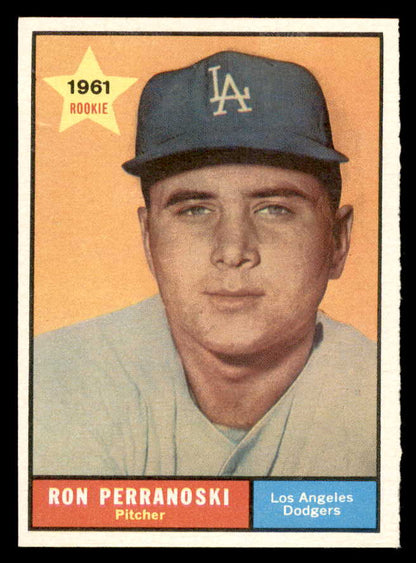 1961 Topps Baseball #525 Ron Perranoski Dodgers NR-MT 564920