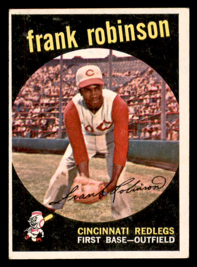 1959 Topps Baseball #435 Frank Robinson Reds EX 564924