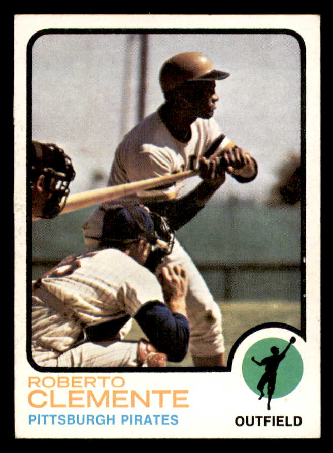 1973 Topps Baseball # 50 Roberto Clemente Pirates EX+/EX-MT 564930