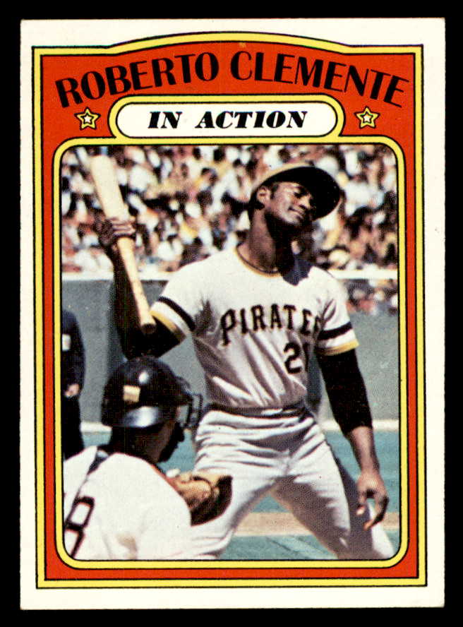 1972 Topps Baseball #310 Roberto Clemente IA Pirates EX-MT 564931