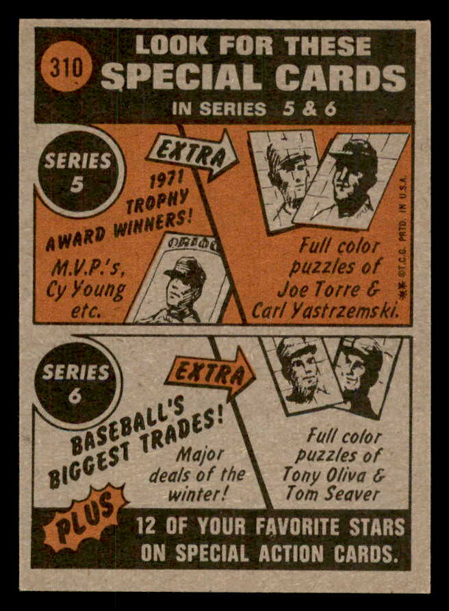 1972 Topps Baseball #310 Roberto Clemente IA Pirates EX-MT 564931