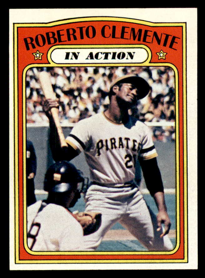 1972 Topps Baseball #310 Roberto Clemente IA Pirates NR-MT 564932
