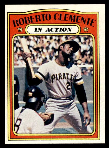 1972 Topps Baseball #310 Roberto Clemente IA Pirates NR-MT 564932