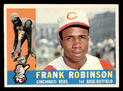 1960 Topps Baseball #490 Frank Robinson Reds EX-MT 564934