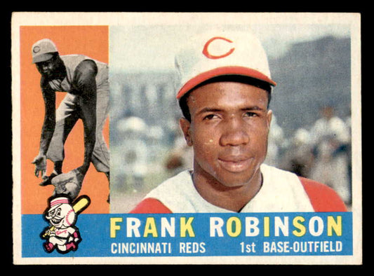 1960 Topps Baseball #490 Frank Robinson Reds EX-MT 564934