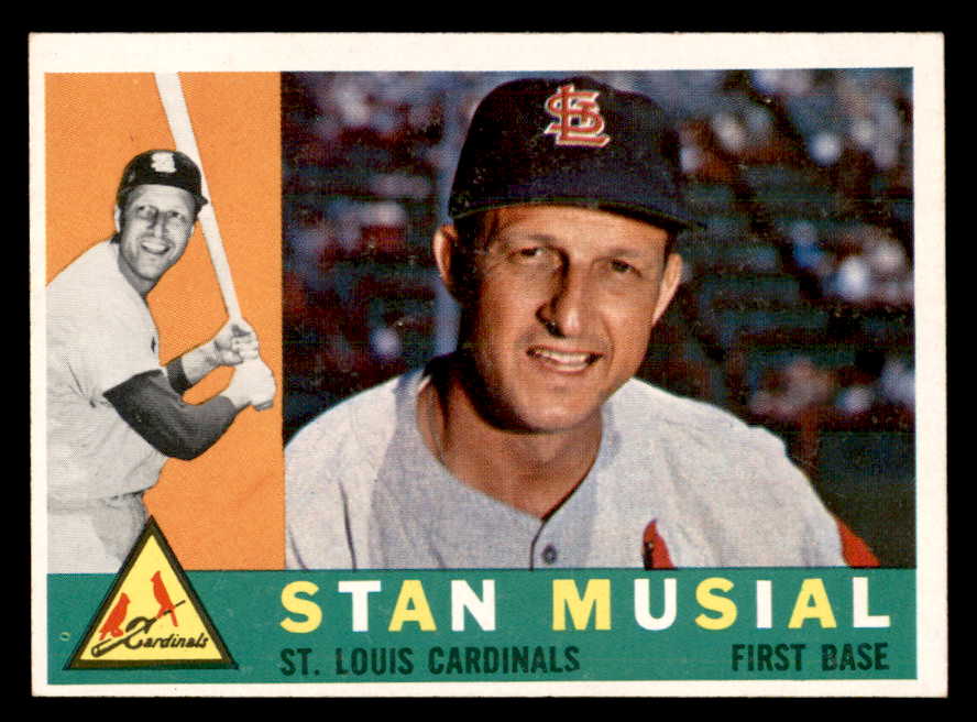 1960 Topps Baseball #250 Stan Musial Cardinals EX-MT 564936