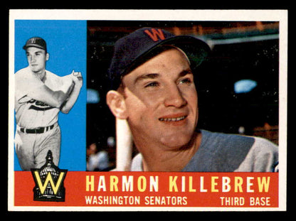 1960 Topps Baseball #210 Harmon Killebrew Senators EX-MT 564937