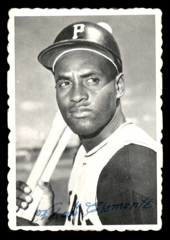 1969 Topps Baseball Deckle Edge # 27 Roberto Clemente Pirates EX-MT 564947