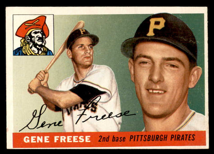 1955 Topps Baseball #205 Gene Freese Pirates EX-MT 564952
