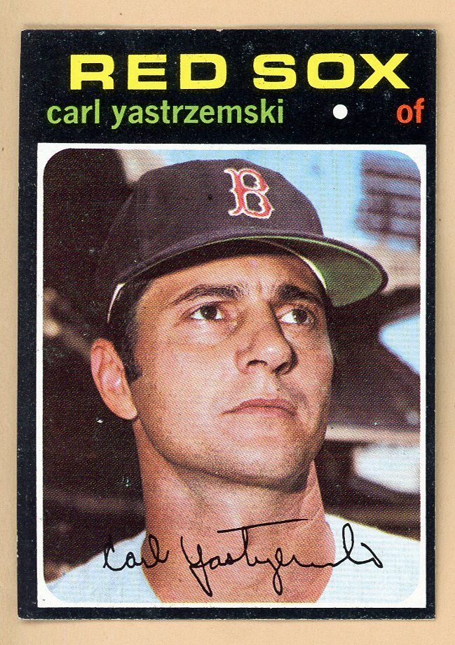 1971 Topps Baseball #530 Carl Yastrzemski Red Sox EX-MT 564957