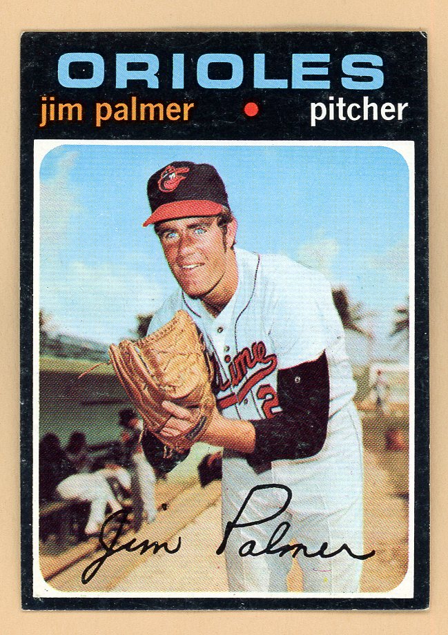 1971 Topps Baseball #570 Jim Palmer Orioles EX-MT 564958