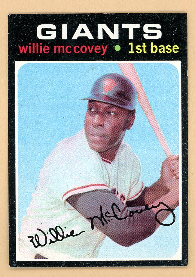 1971 Topps Baseball # 50 Willie McCovey Giants EX-MT 564961