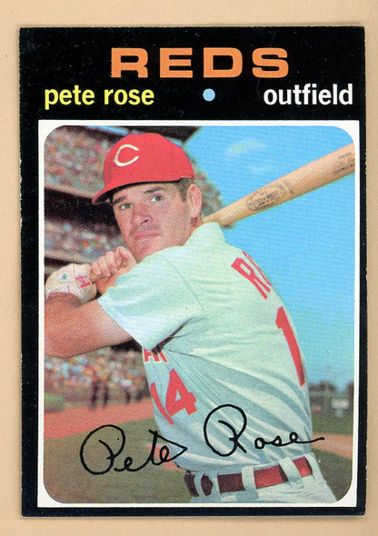 1971 Topps Baseball #100 Pete Rose Reds EX-MT 564962