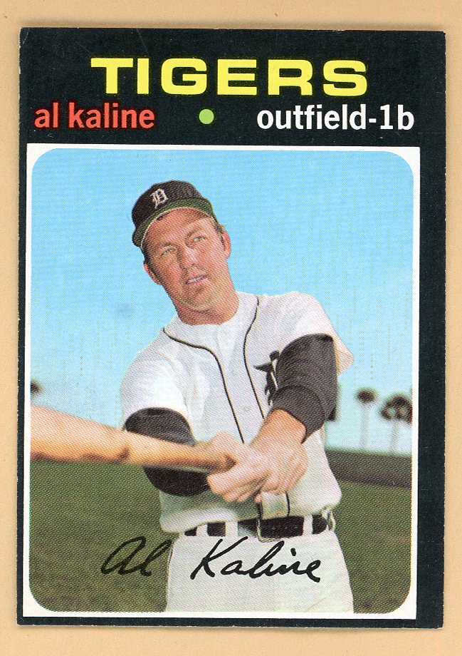 1971 Topps Baseball #180 Al Kaline Tigers EX-MT 564964