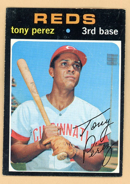 1971 Topps Baseball #580 Tony Perez Reds EX 564967