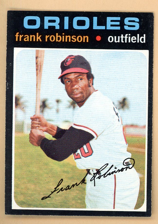 1971 Topps Baseball #640 Frank Robinson Orioles EX+/EX-MT 564969