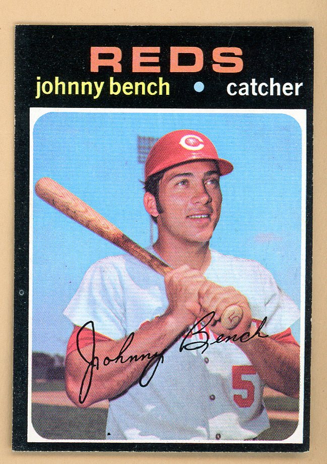 1971 Topps Baseball #250 Johnny Bench Reds EX-MT 564971
