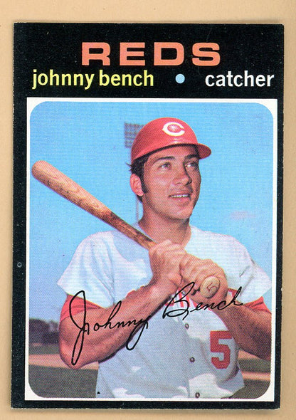1971 Topps Baseball #250 Johnny Bench Reds EX-MT 564971
