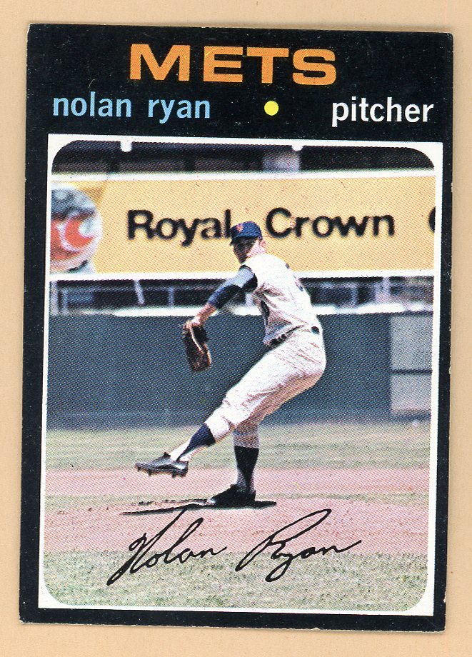 1971 Topps Baseball #513 Nolan Ryan Mets EX+/EX-MT 564976