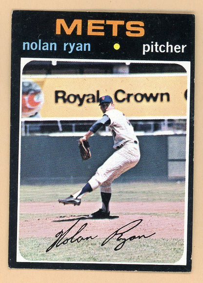 1971 Topps Baseball #513 Nolan Ryan Mets EX+/EX-MT 564976