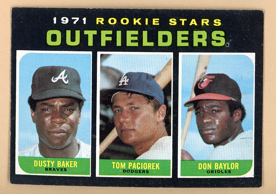 1971 Topps Baseball #709 Dusty Baker Don Baylor EX-MT 564977