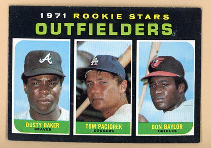 1971 Topps Baseball #709 Dusty Baker Don Baylor EX-MT 564977