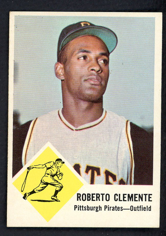 1963 Fleer Baseball # 56 Roberto Clemente Pirates NR-MT 564986