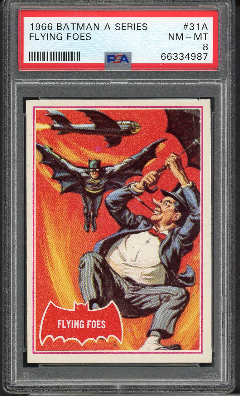 1966 Batman A Series #31A Flying Foes PSA 8 NM/MT 565132