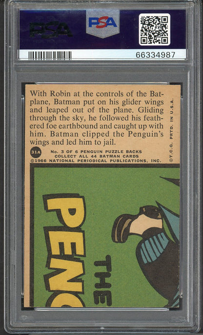 1966 Batman A Series #31A Flying Foes PSA 8 NM/MT 565132