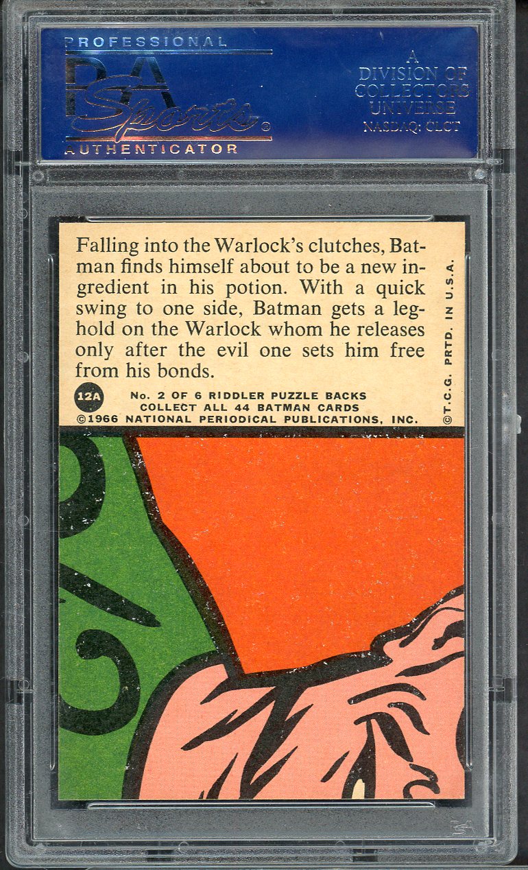 1966 Batman A Series #12A Boiling Bath PSA 8 NM/MT 565140