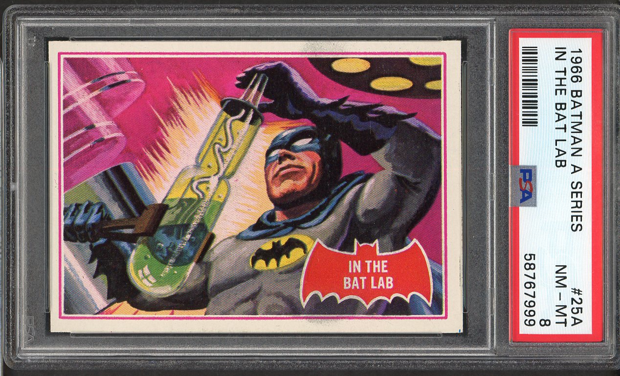 1966 Batman A Series #25A In The Bat Lab PSA 8 NM/MT 565144
