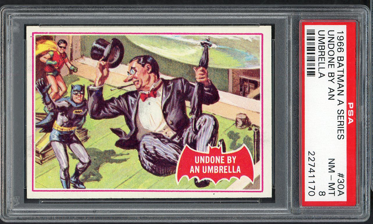 1966 Batman A Series #30A Undone By Umbrella PSA 8 NM/MT 565146
