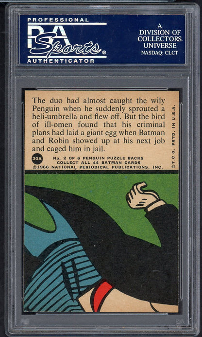 1966 Batman A Series #30A Undone By Umbrella PSA 8 NM/MT 565146