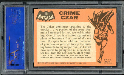 1966 Batman #010 Crime Czar PSA 9 MINT oc 565148