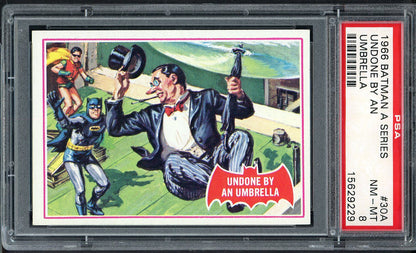 1966 Batman A Series #30A Undone By Umbrella PSA 8 NM/MT 565152
