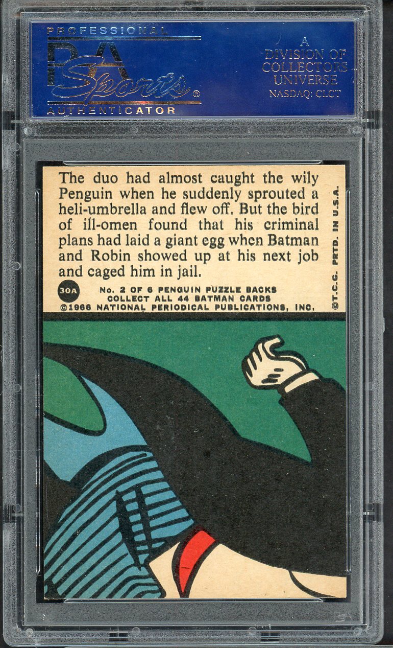 1966 Batman A Series #30A Undone By Umbrella PSA 8 NM/MT 565152