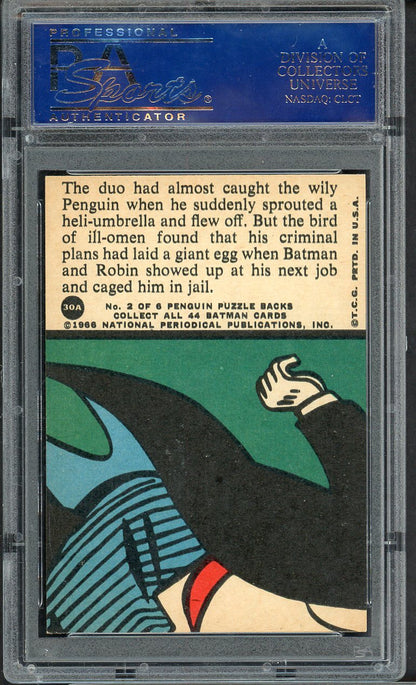 1966 Batman A Series #30A Undone By Umbrella PSA 8 NM/MT 565152