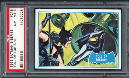 1966 Batman B Series #21B Toll Of Torture PSA 8 NM/MT 565156