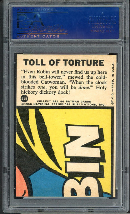 1966 Batman B Series #21B Toll Of Torture PSA 8 NM/MT 565156
