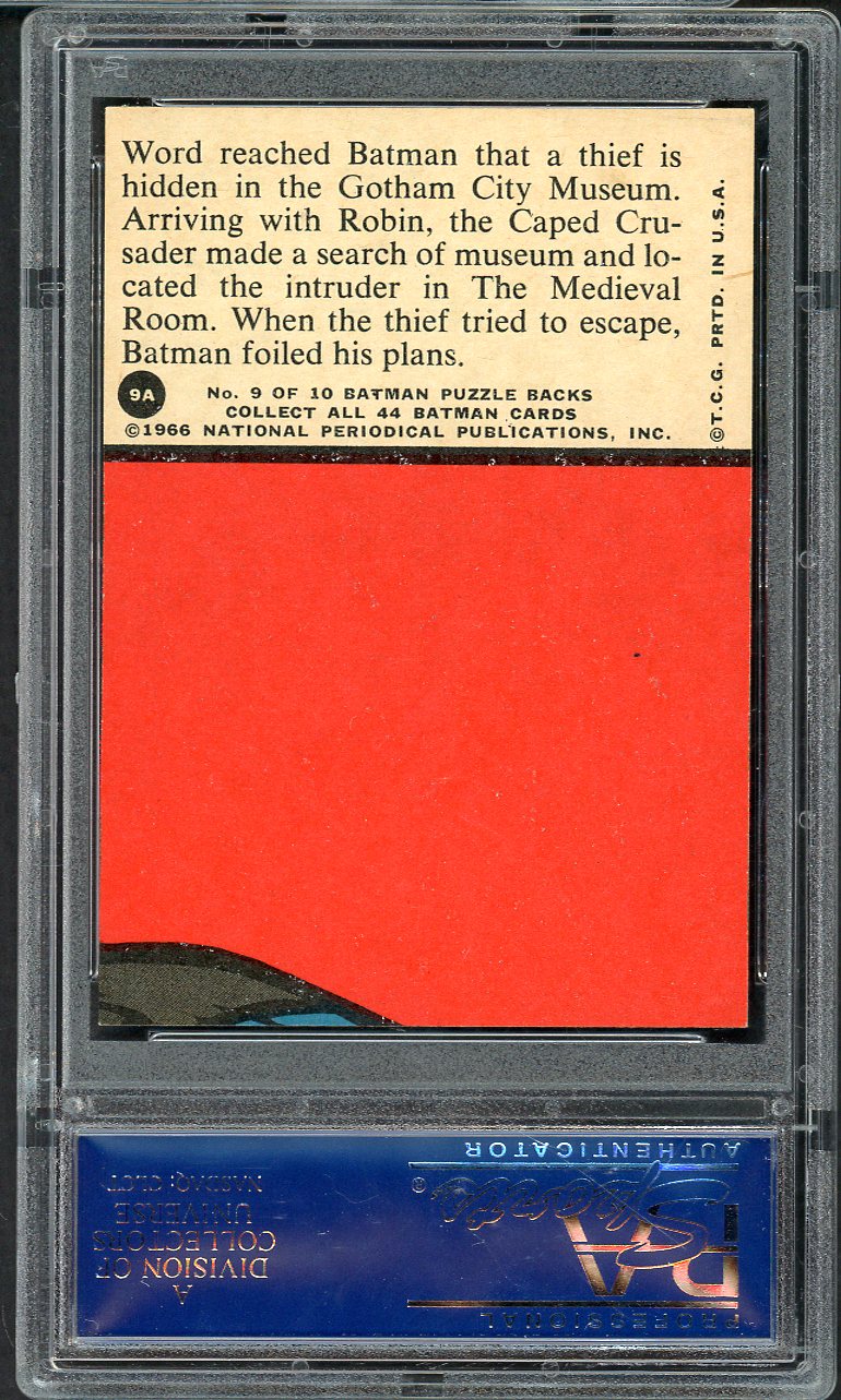 1966 Batman A Series #9A Knighting A Thief PSA 8 NM/MT 565157