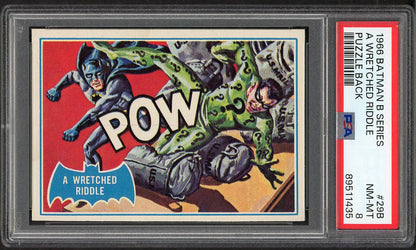 1966 Batman B Series #29B Wretched Riddle PSA 8 NM/MT 565158