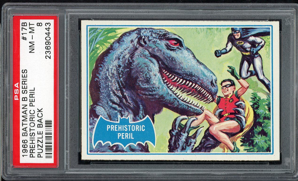 1966 Batman B Series #17B Prehistoric Peril PSA 8 NM/MT 565159